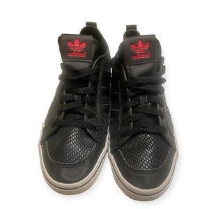 ADIDAS Originals Women’s Honey Low Top Snake Print Sneakers. Black. Sz. 8.5